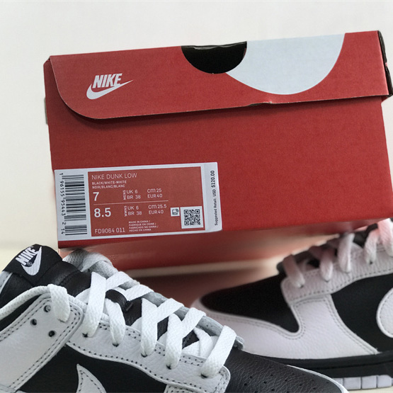 Nike Dunk Low “Reverse Panda”Sneaker      FD9064-011 - DopestKickz