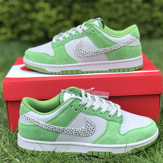 Nike Dunk Low “Safari Swoosh” Sneakers      DR0156-300  - DopestKickz