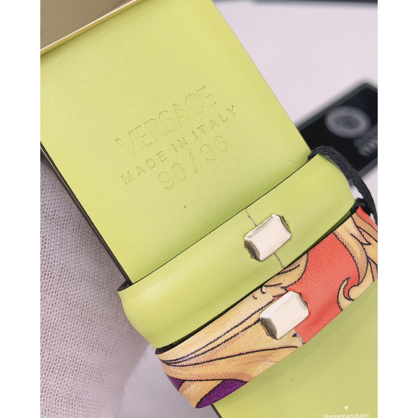 Versace La Medusa Le Pop Classique Reversible Belt   40mm - DopestKickz