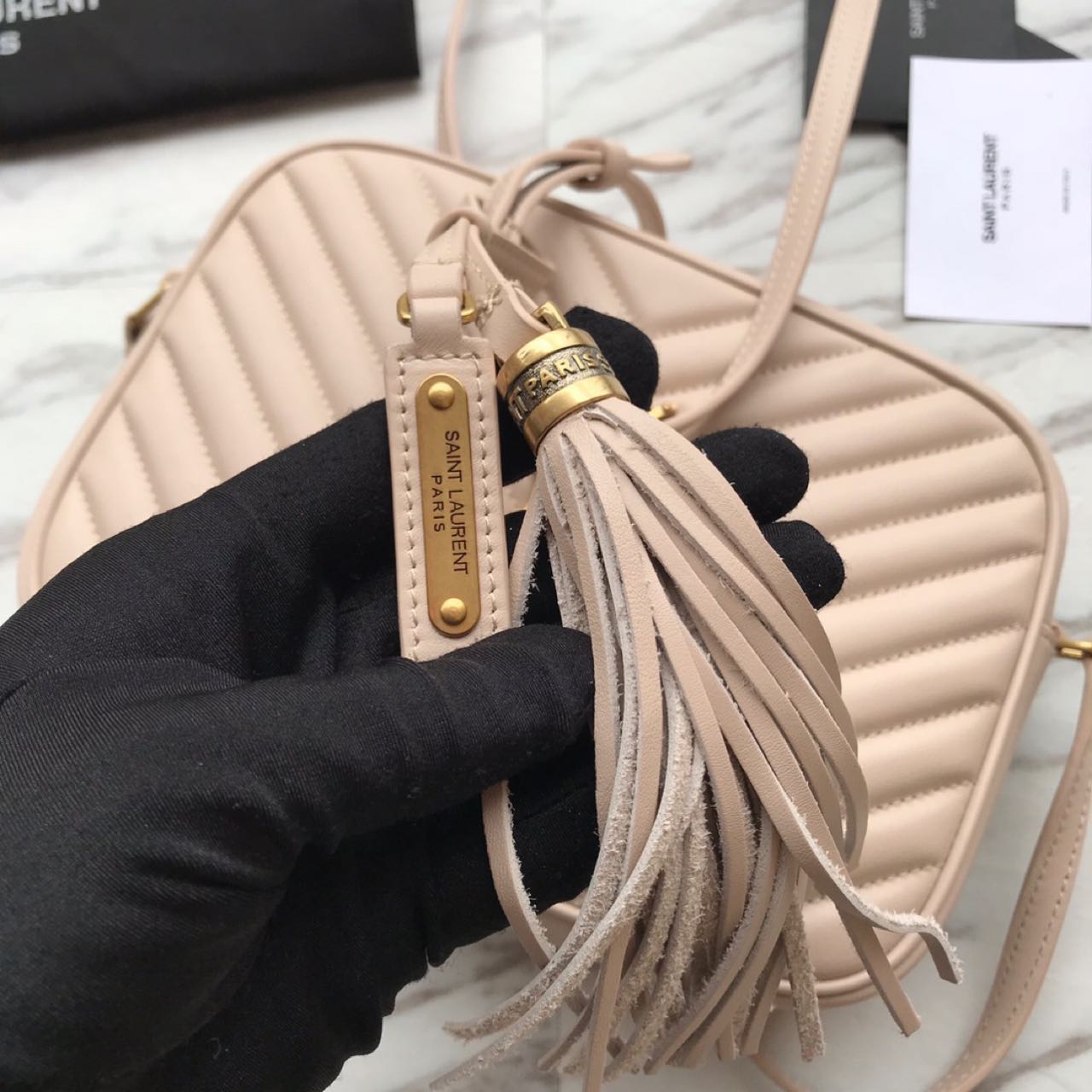 Saint Laurent Lou Camera Bag In Quilted Leather(23-16-6 cm) - DopestKickz