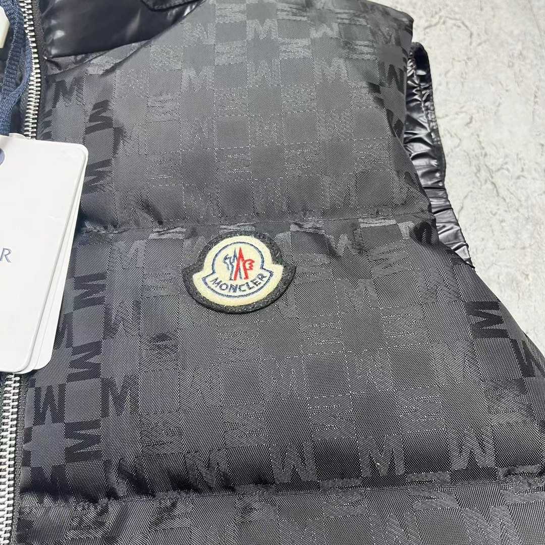 Moncler Kita Jacquard Down Vest - DopestKickz