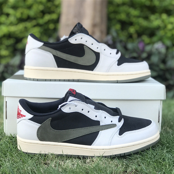 Travis Scott x Air Jordan 1 Low WMNS Sneaker   DZ4137-106 - DopestKickz