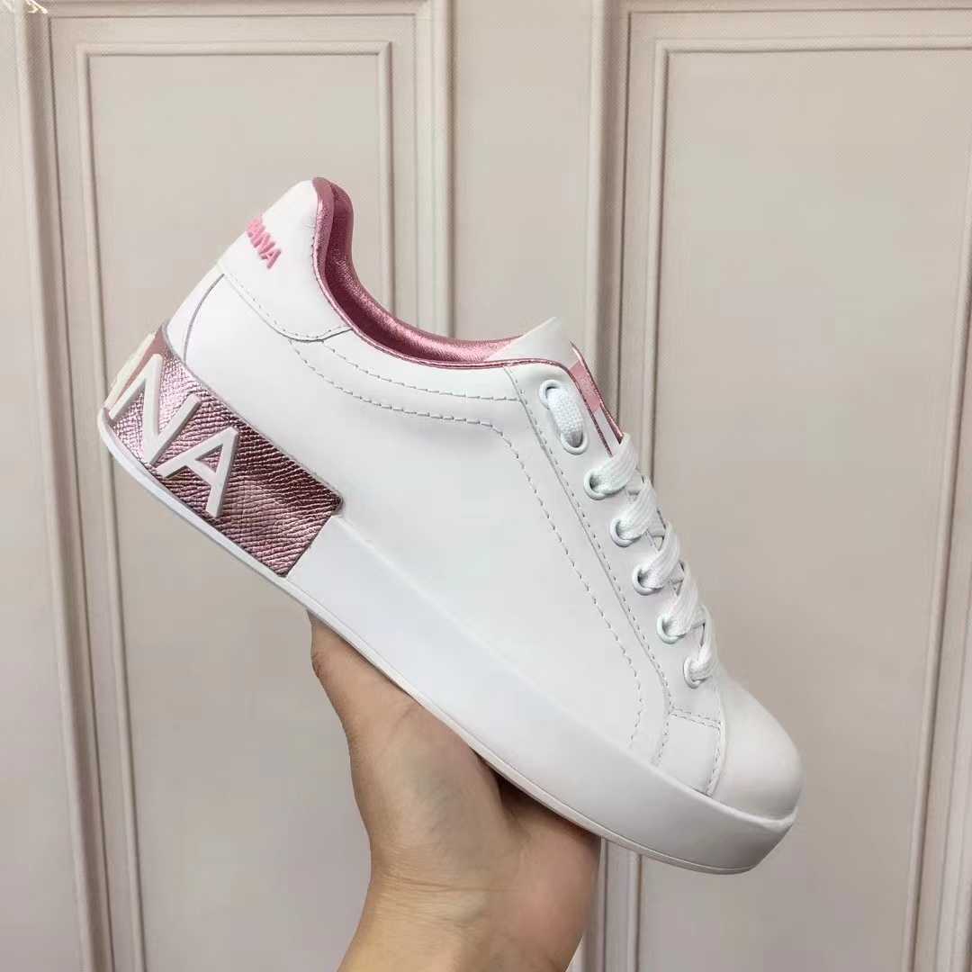 Dolce & Gabbana Calfskin Nappa Portofino Sneakers - DopestKickz