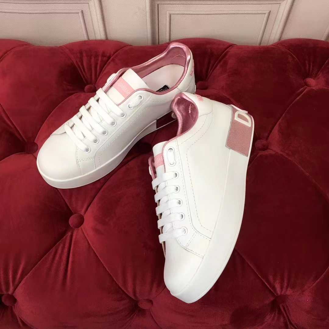 Dolce & Gabbana Calfskin Nappa Portofino Sneakers - DopestKickz