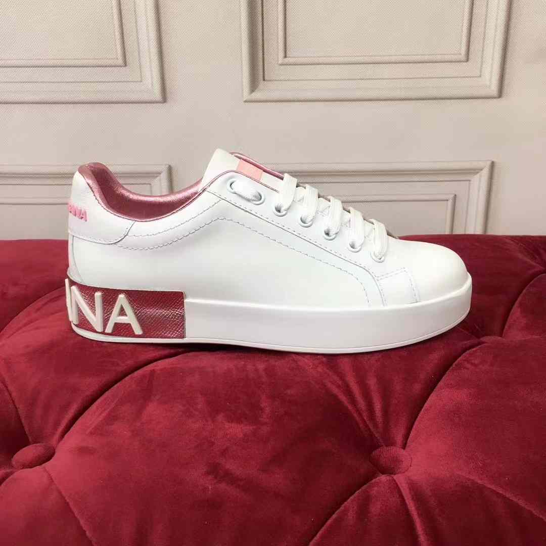 Dolce & Gabbana Calfskin Nappa Portofino Sneakers - DopestKickz