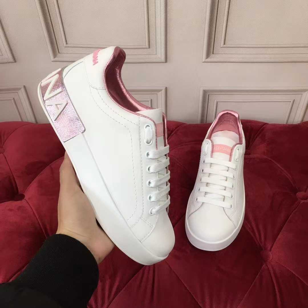 Dolce & Gabbana Calfskin Nappa Portofino Sneakers - DopestKickz