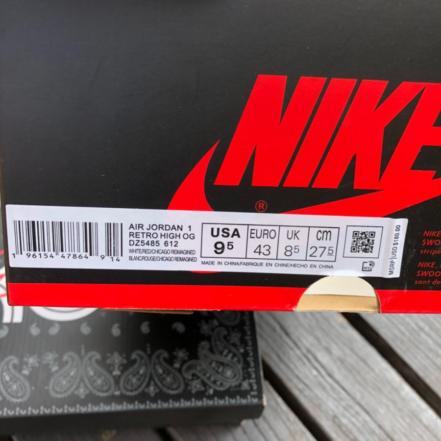 Air Jordan1 “Chicago Reimagined”  Sneaker     DZ5485-612 - DopestKickz