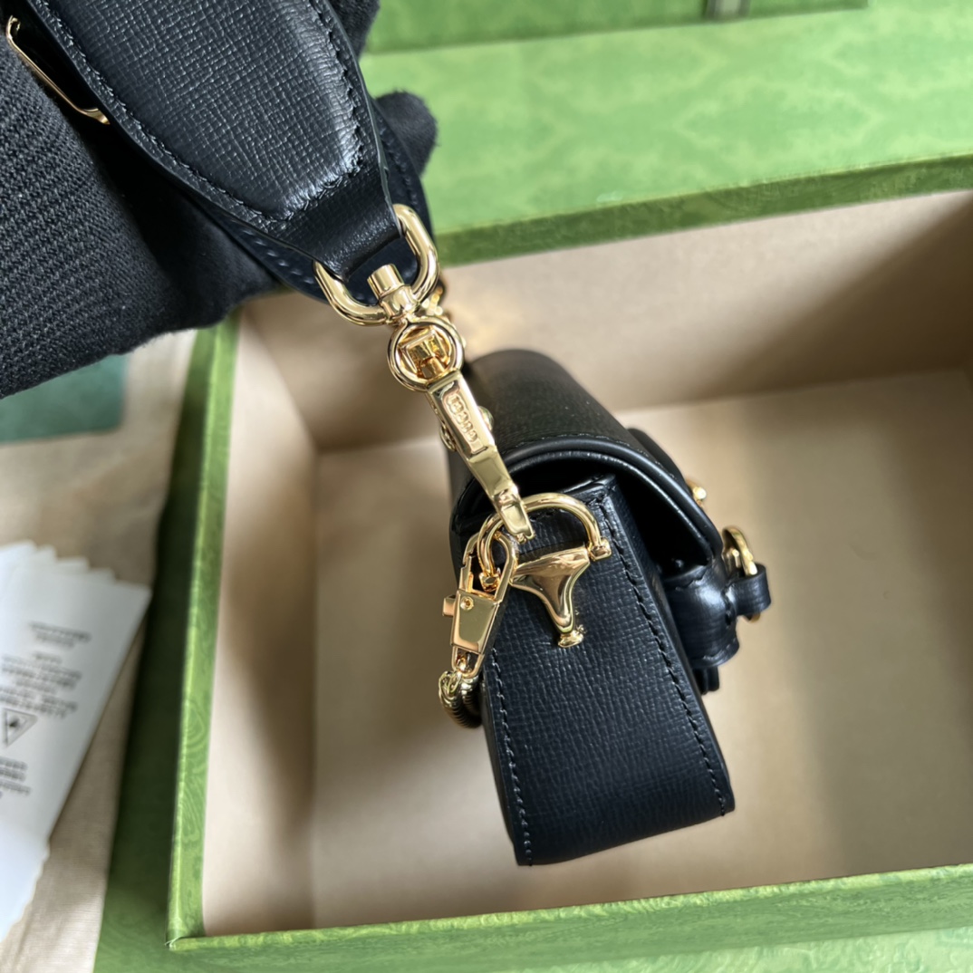 Gucci Horsebit 1955 Strap Wallet(12-9-4cm) - DopestKickz