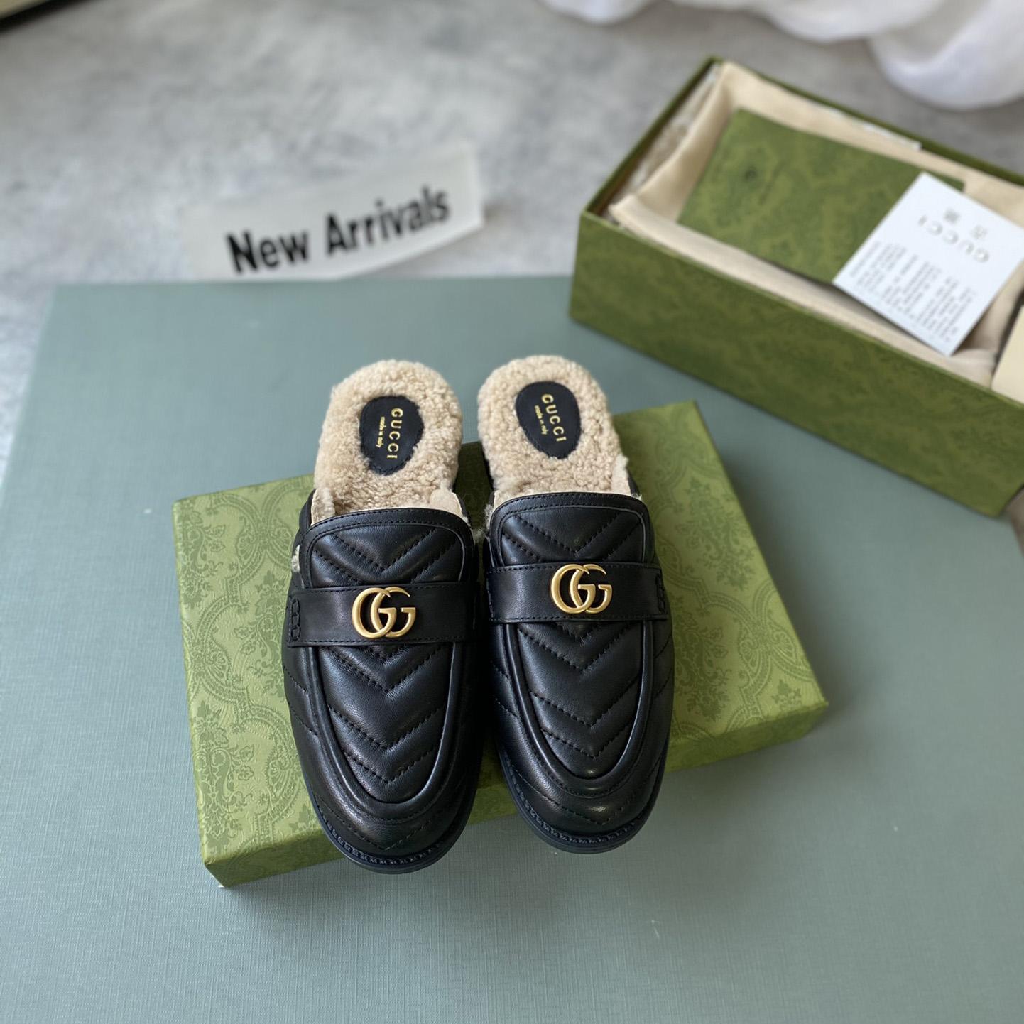 Gucci Women's Double G Slippers - DopestKickz