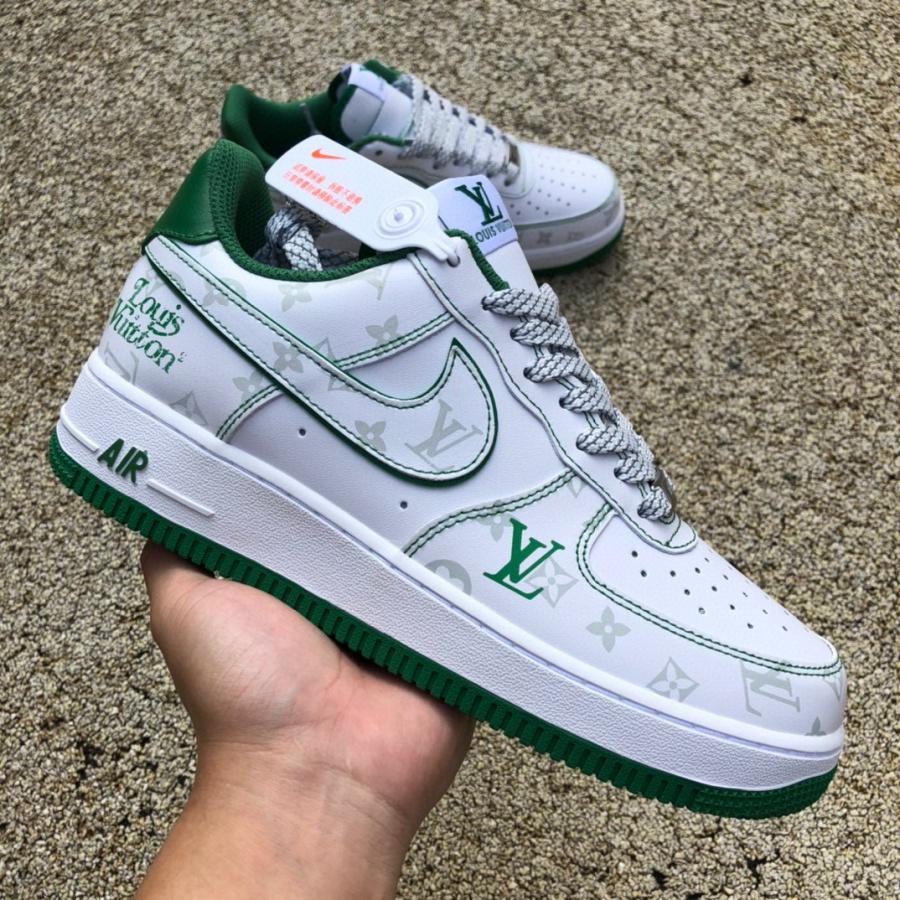 Louis Vuitton x Nike Air Force 1 Low ’07 Sneaker     BS8805-603 - DopestKickz