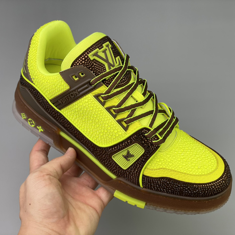 Louis Vuitton LV Trainer Sneaker     - DopestKickz