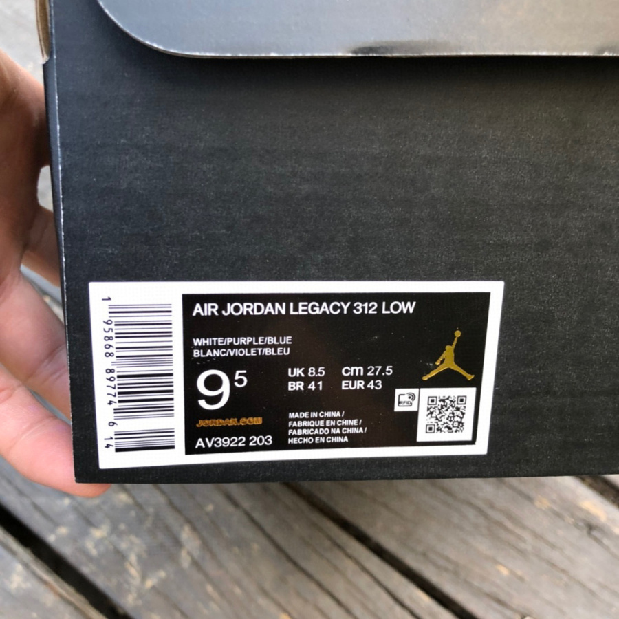 Air Jordan Legacy AJ312 Sneaker  AV3922-203 - DopestKickz