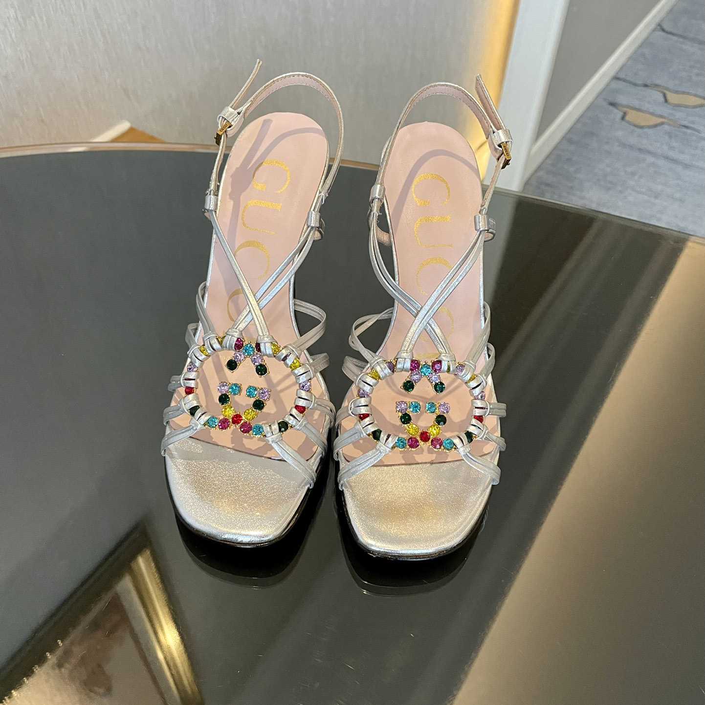 Gucci Women's Sandal With Interlocking G - DopestKickz