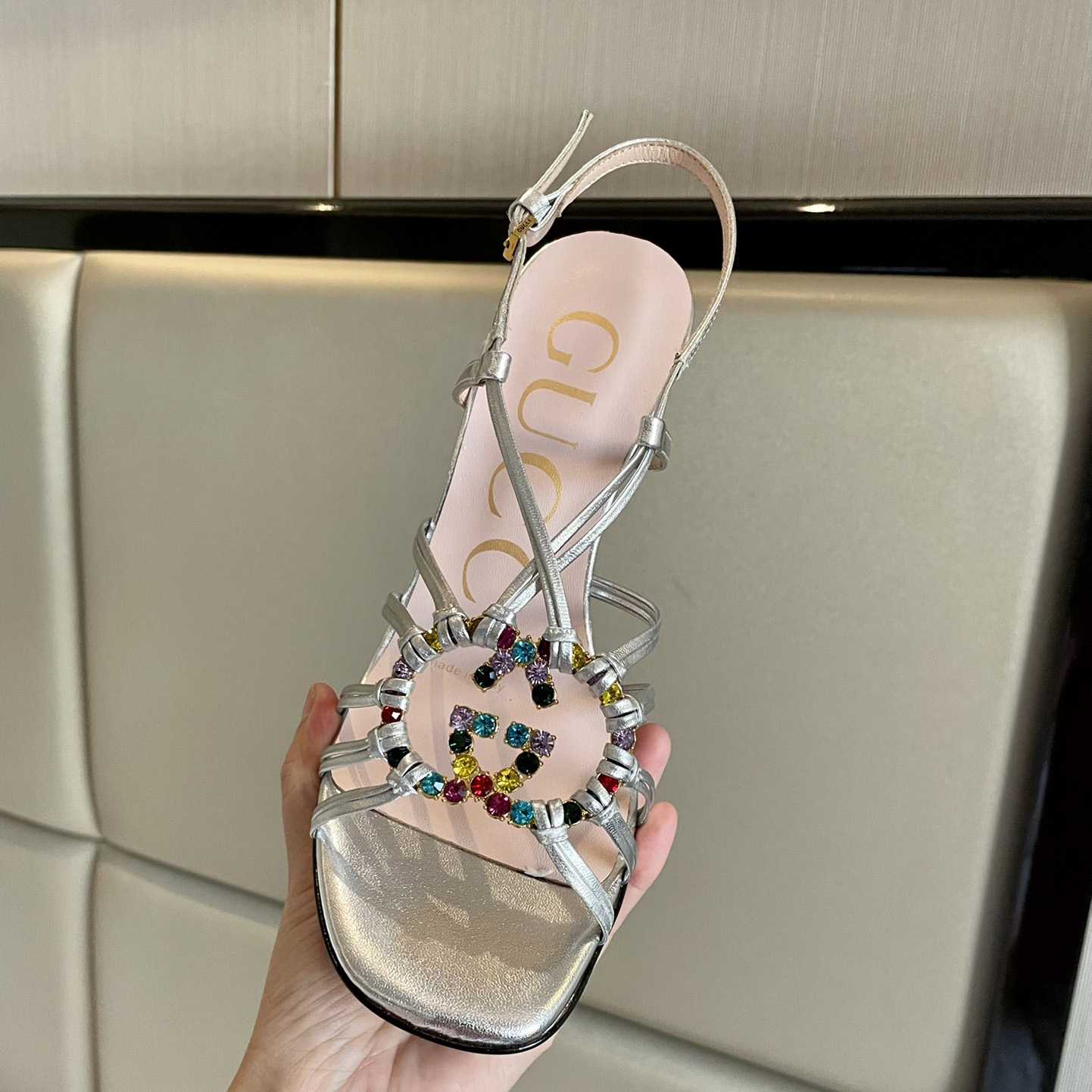 Gucci Women's Sandal With Interlocking G - DopestKickz