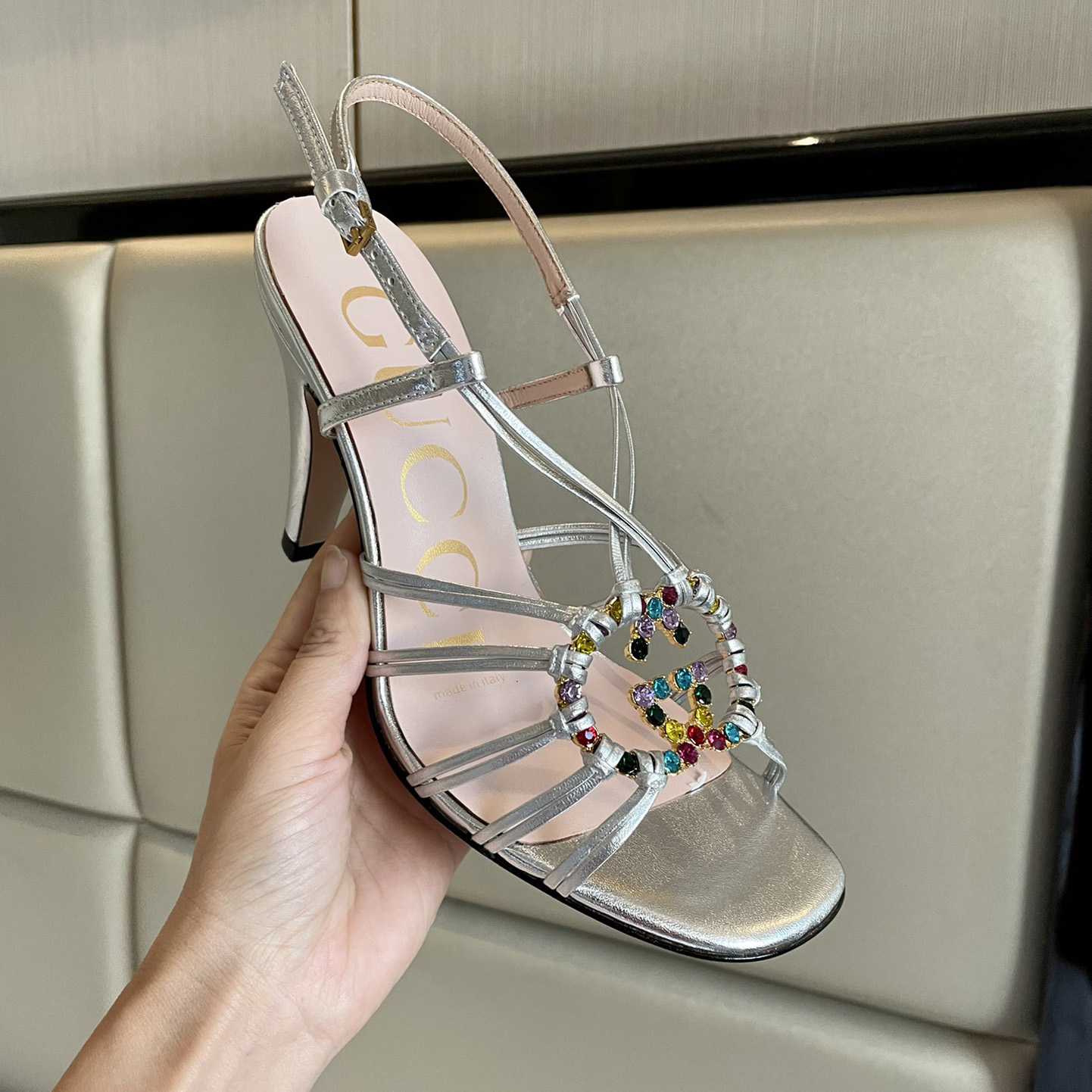 Gucci Women's Sandal With Interlocking G - DopestKickz