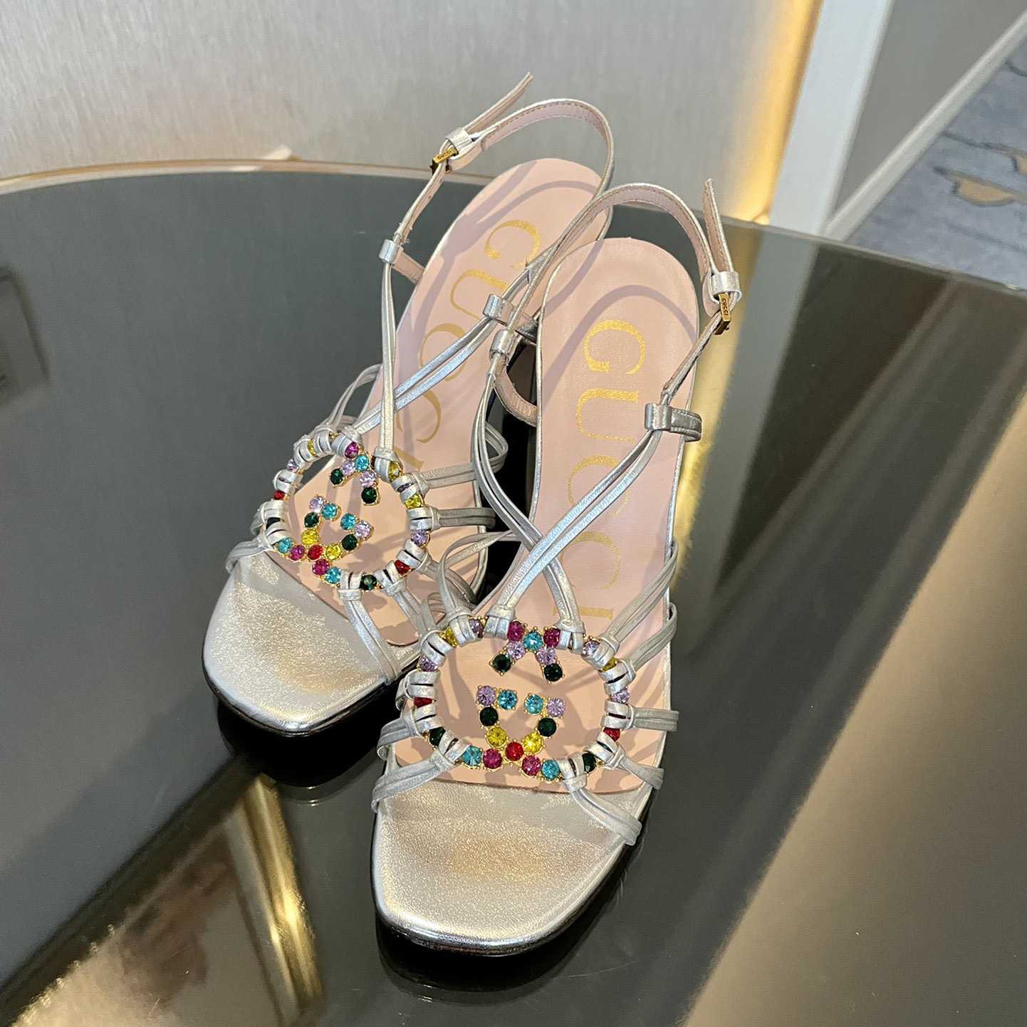 Gucci Women's Sandal With Interlocking G - DopestKickz