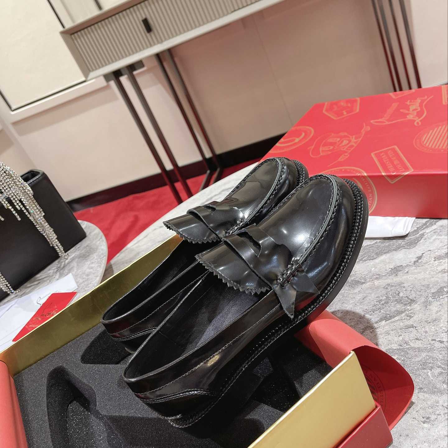 Christian Louboutin Penny Woman Iconic Monana Loafer - DopestKickz