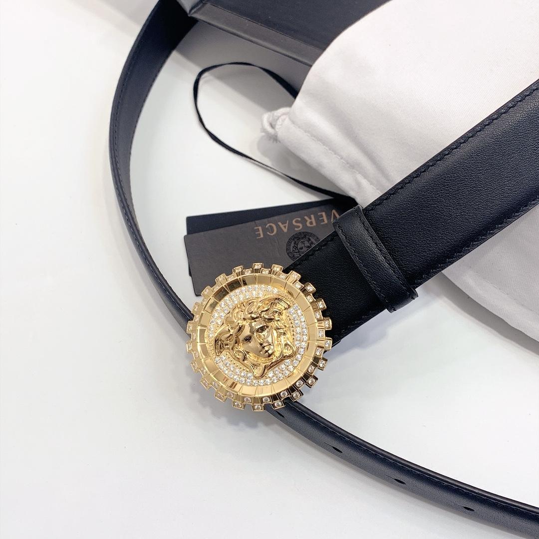 Versace Medusa Belt - DopestKickz