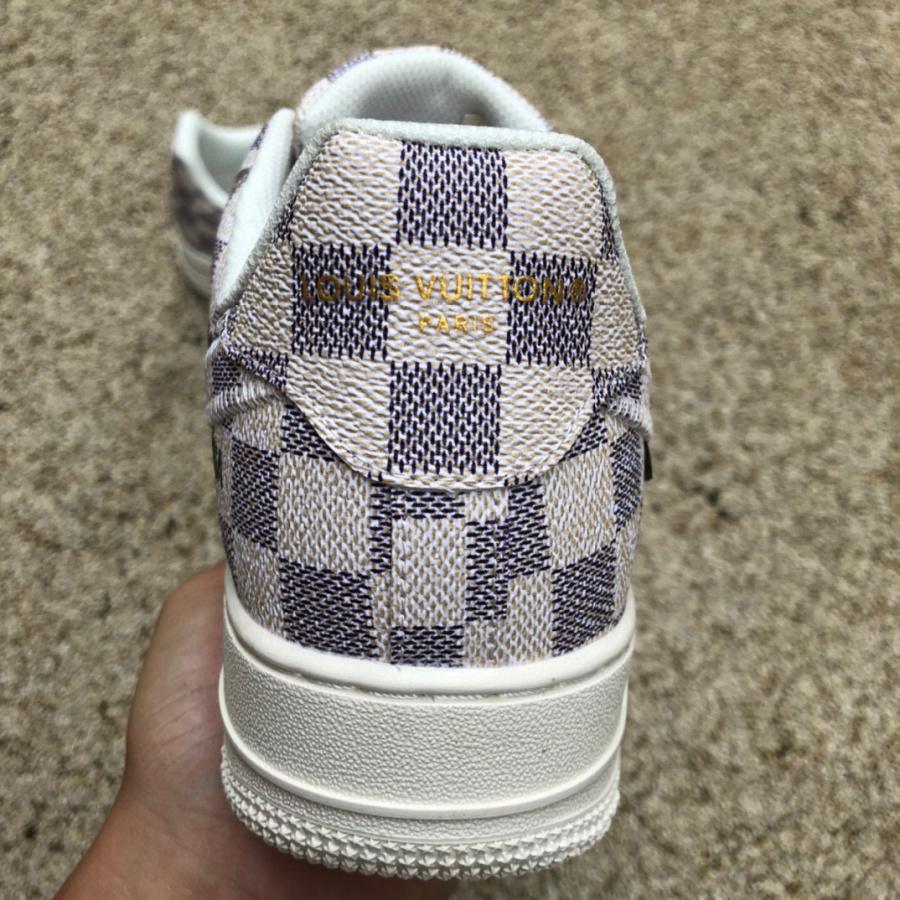 Louis Vuitton LV x Nike Air Force 1 x off-White Sneaker       LV DJ46 - DopestKickz