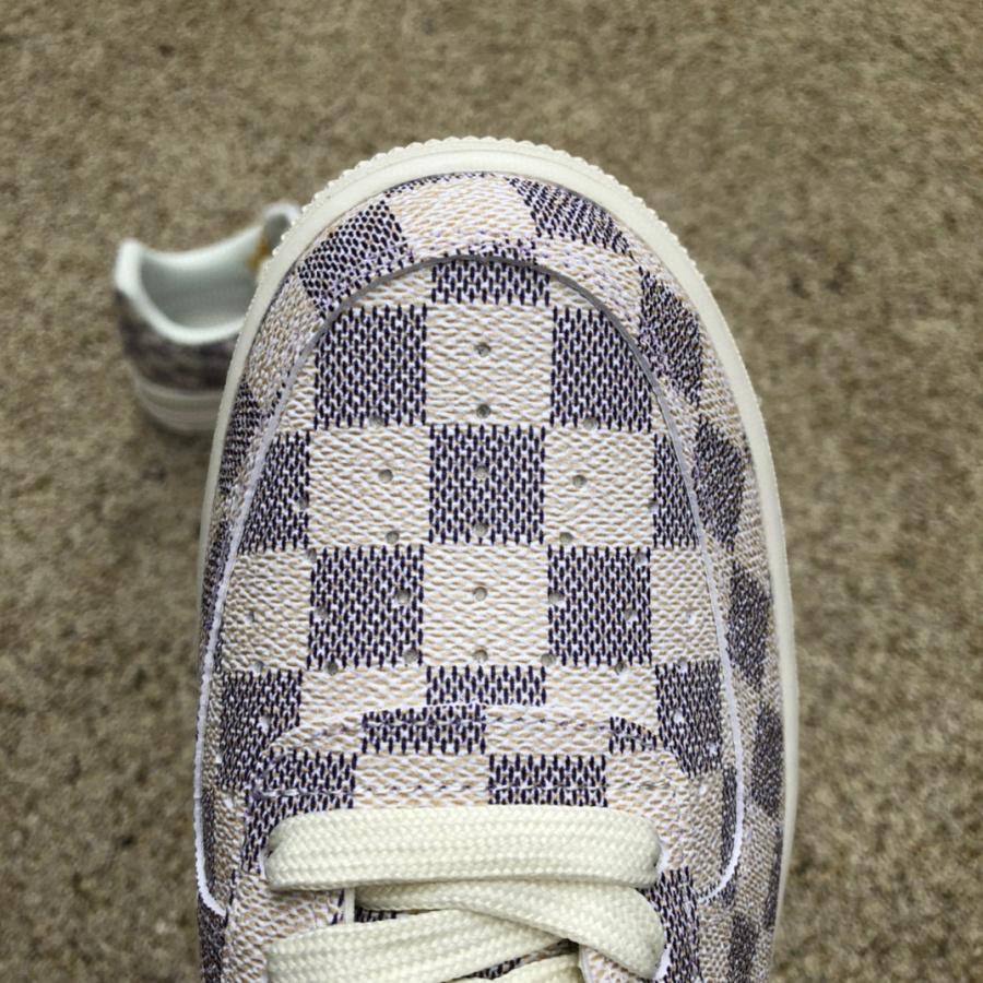 Louis Vuitton LV x Nike Air Force 1 x off-White Sneaker       LV DJ46 - DopestKickz