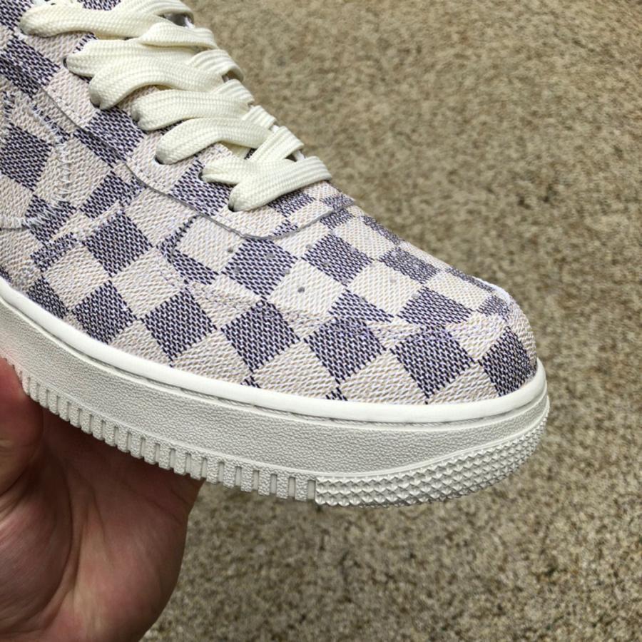 Louis Vuitton LV x Nike Air Force 1 x off-White Sneaker       LV DJ46 - DopestKickz