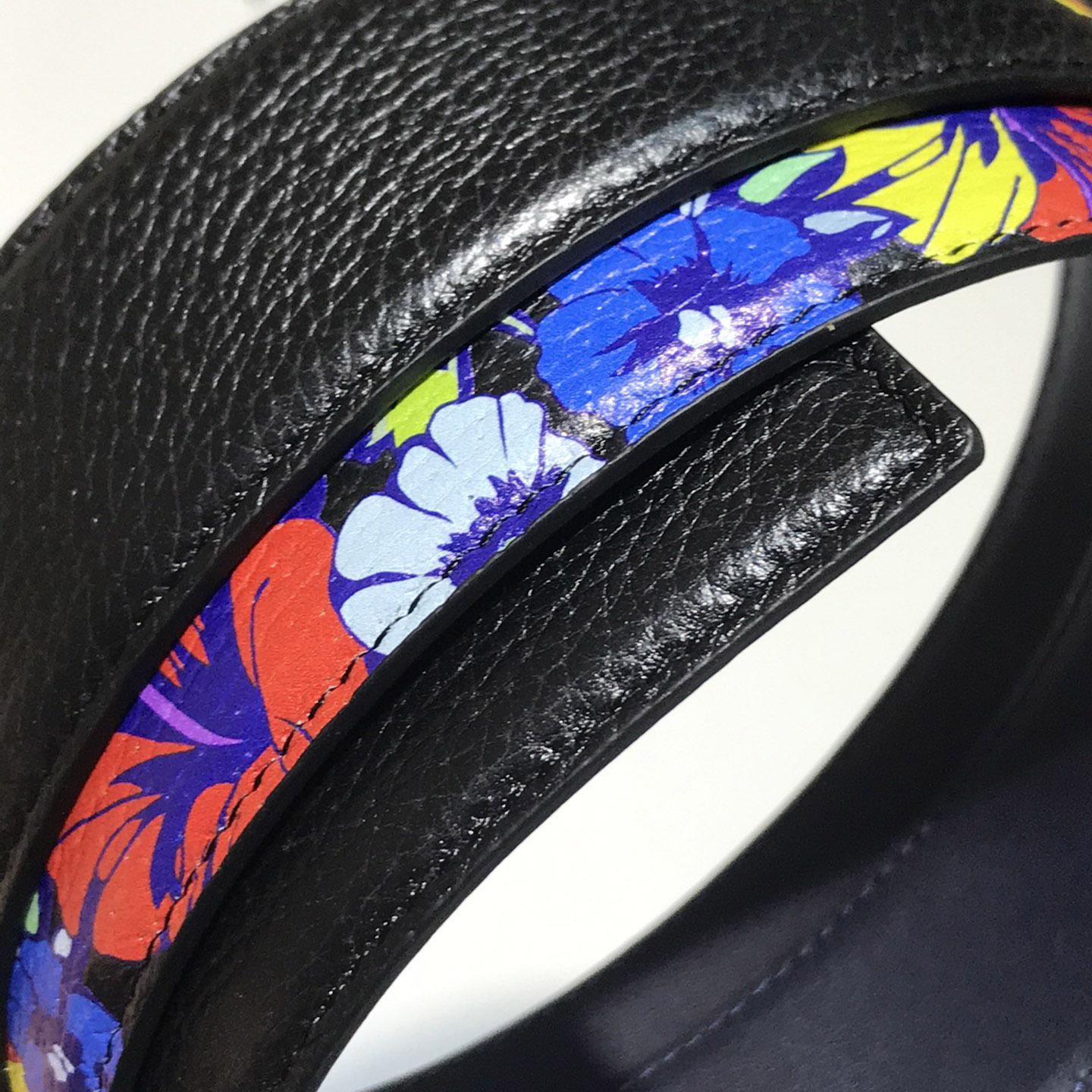 Versace Reversible Leather Belt  - DopestKickz