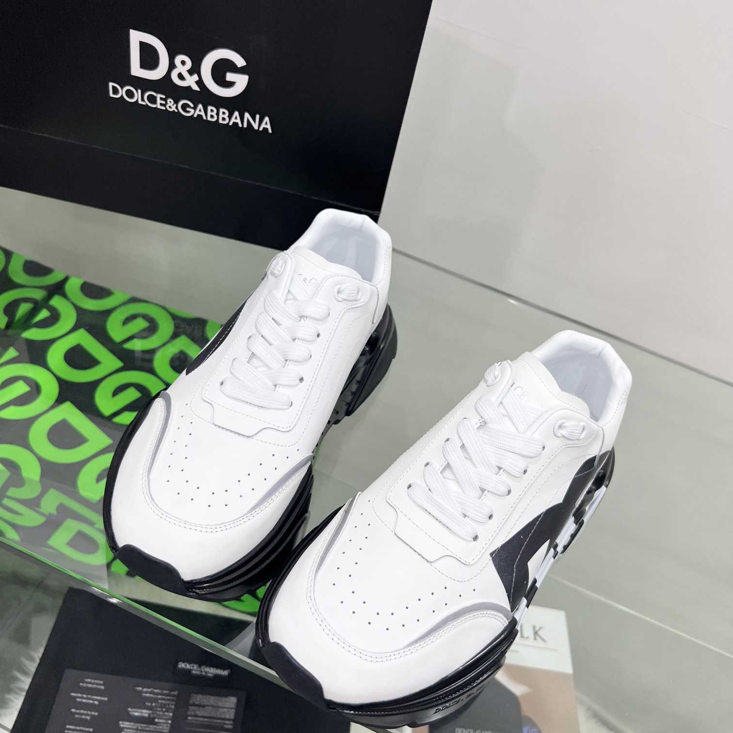 Dolce & Gabbana Calfskin Daymaster Sneakers - DopestKickz