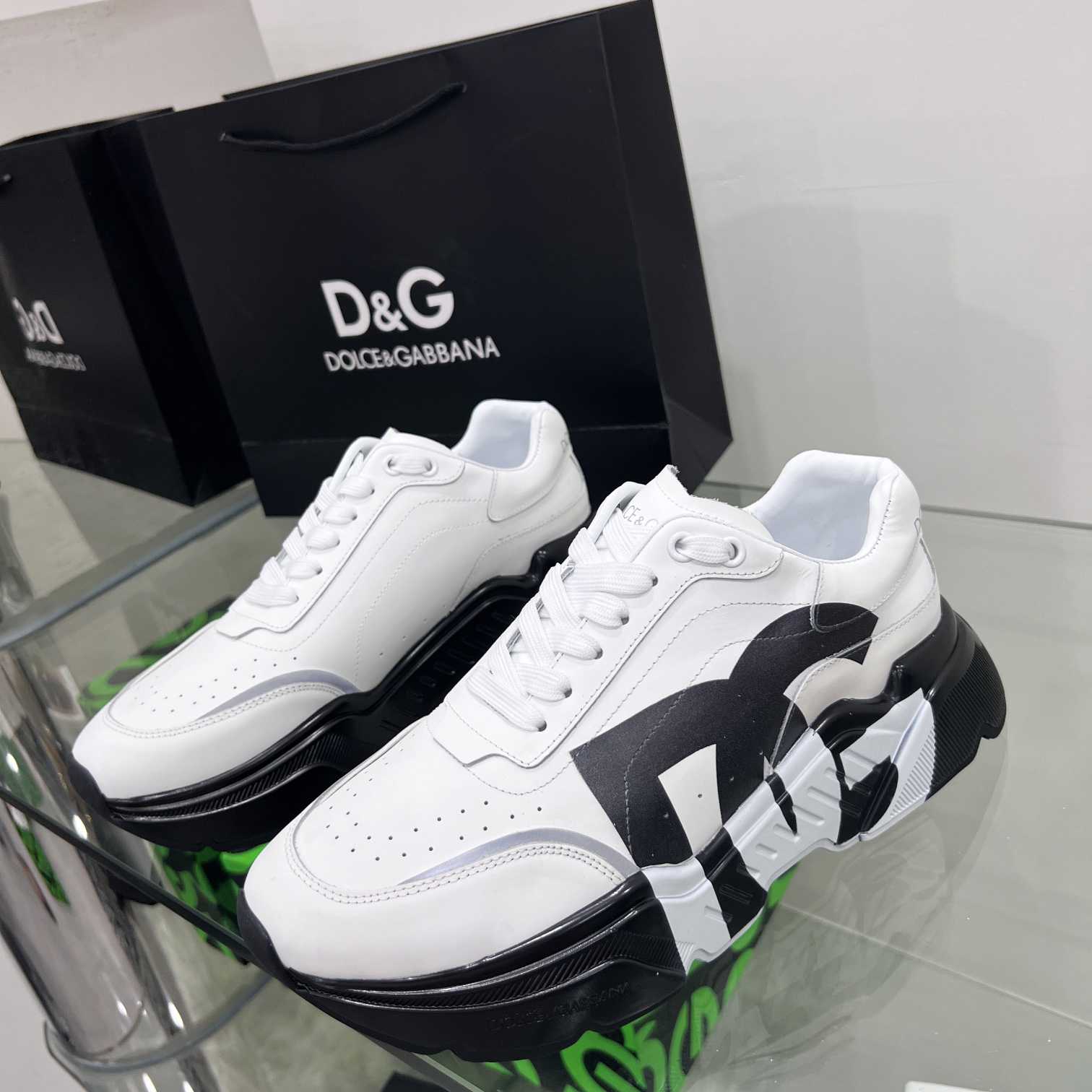 Dolce & Gabbana Calfskin Daymaster Sneakers - DopestKickz