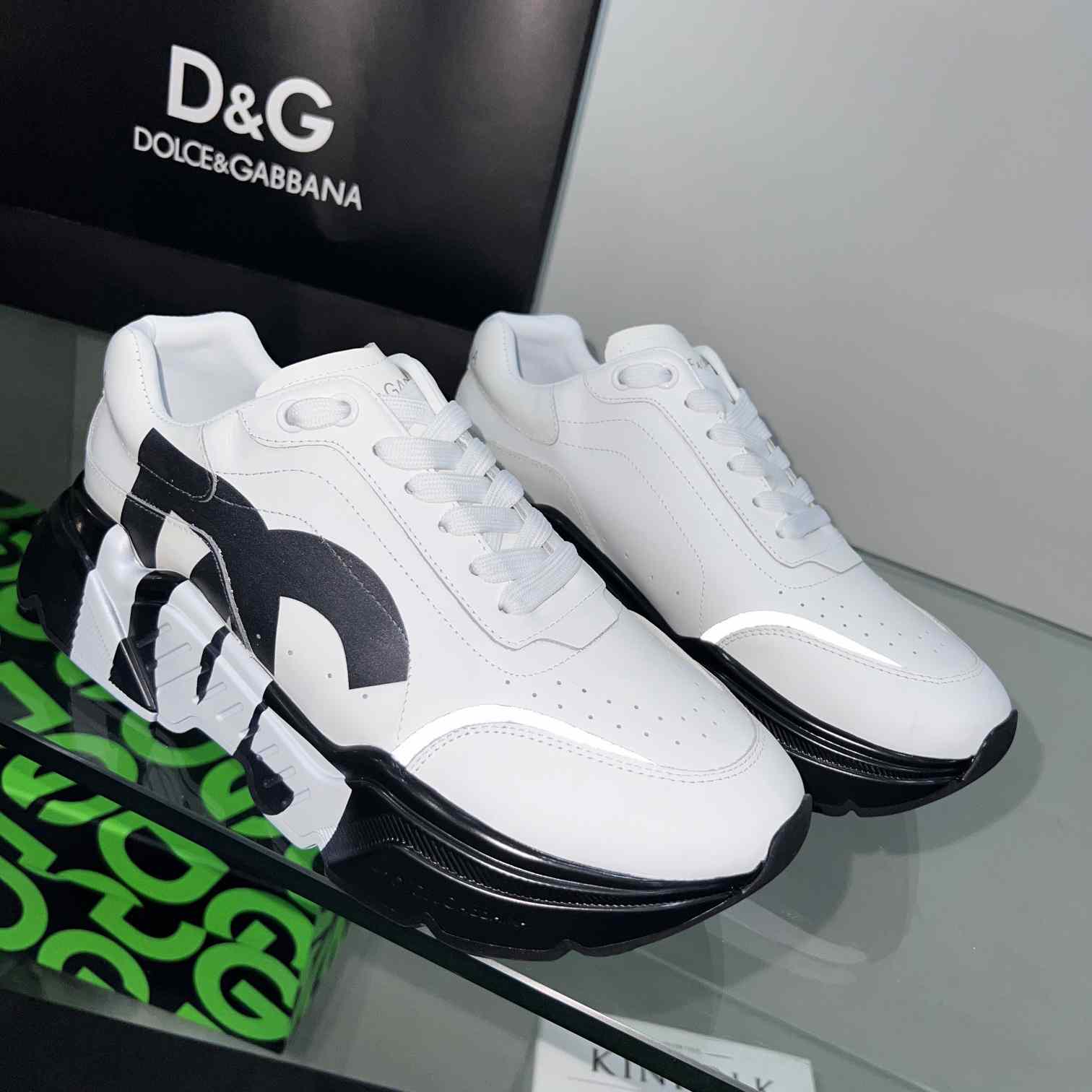 Dolce & Gabbana Calfskin Daymaster Sneakers - DopestKickz