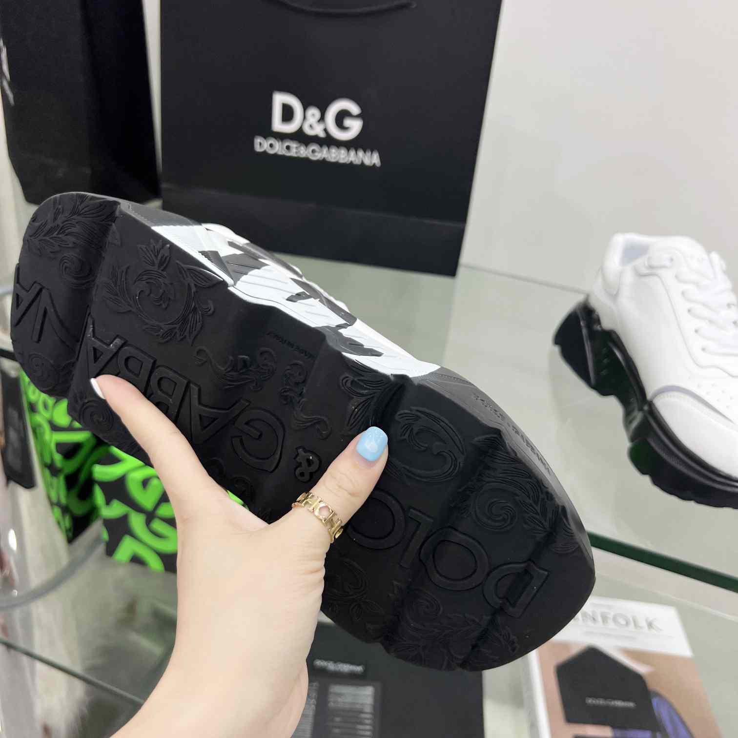 Dolce & Gabbana Calfskin Daymaster Sneakers - DopestKickz