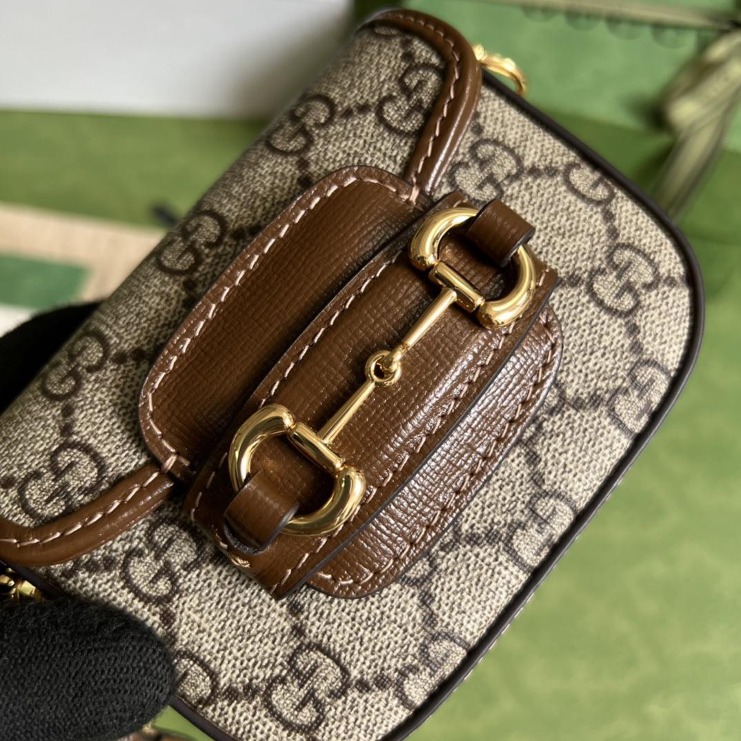Gucci Horsebit 1955 Strap Wallet(12-9-4cm) - DopestKickz