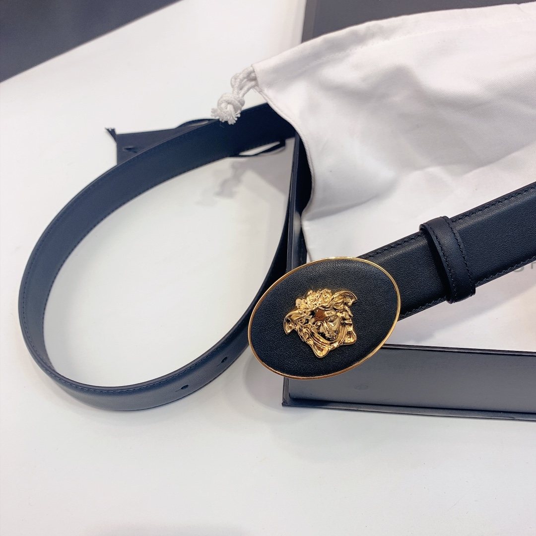 Versace Medusa Belt - DopestKickz