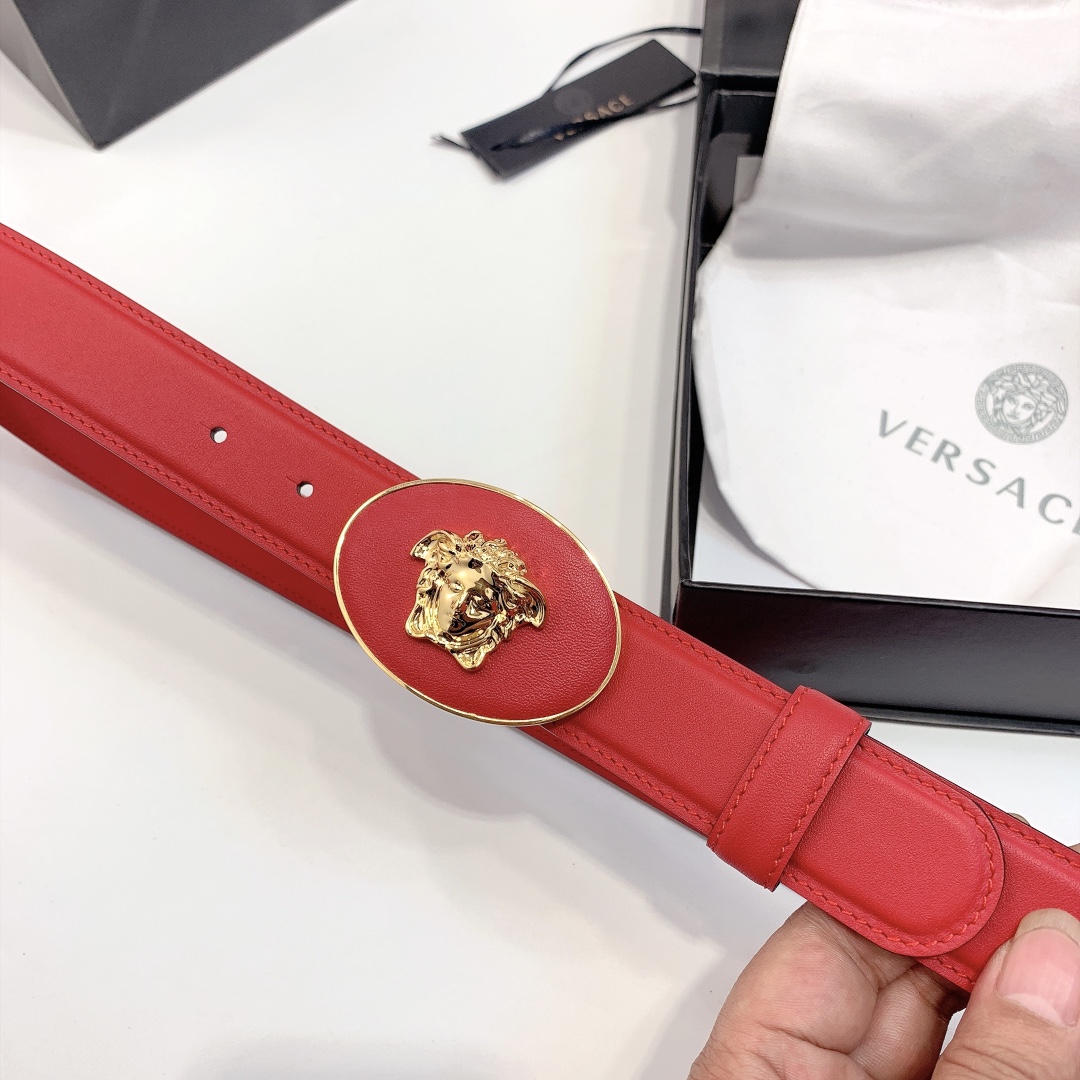 Versace Medusa Belt - DopestKickz