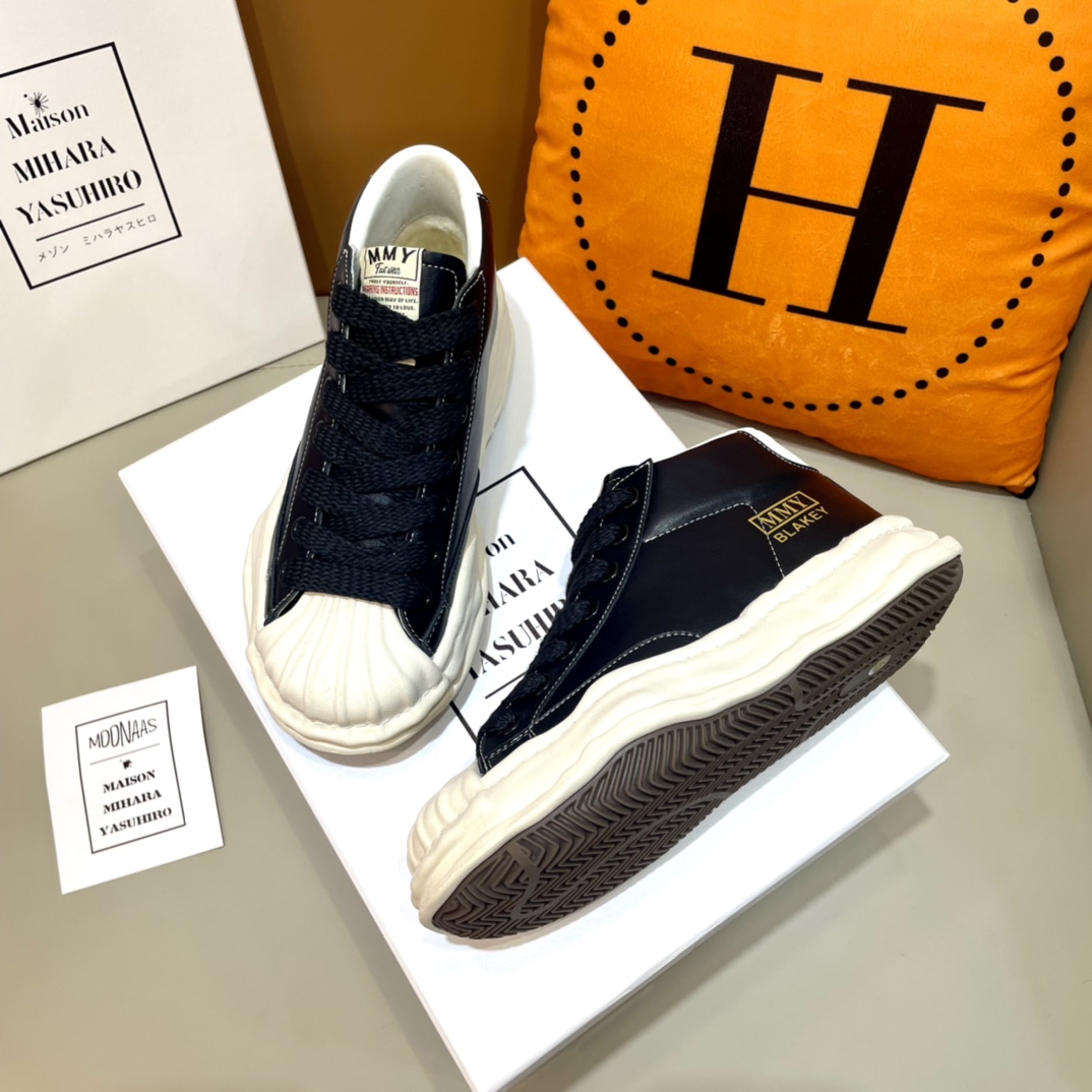 Maison Mihara Yasuhiro Blakey OG Sole High Sneakers - DopestKickz