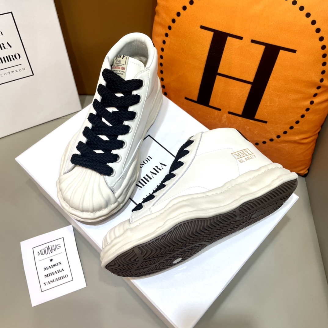 Maison Mihara Yasuhiro Blakey OG Sole High Sneakers - DopestKickz