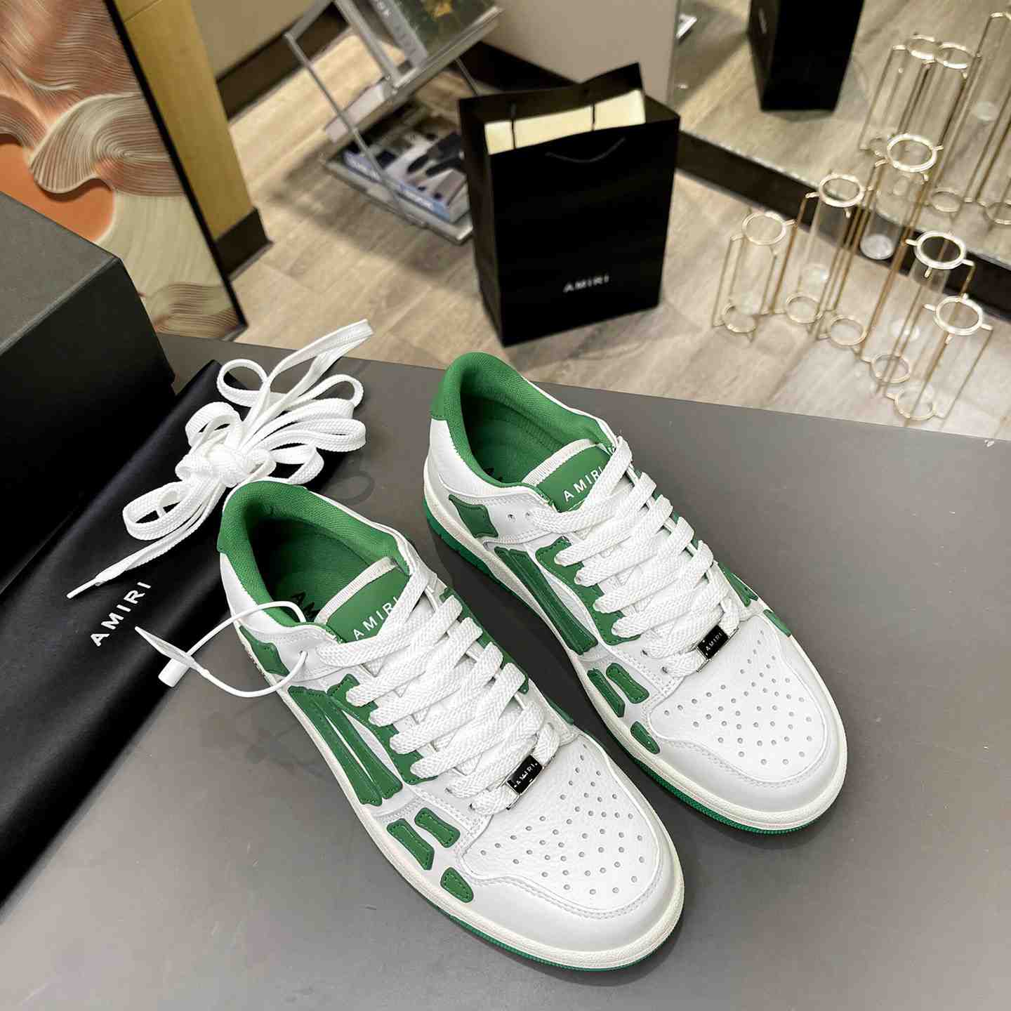 Amiri Skel-Top Low Sneaker - DopestKickz