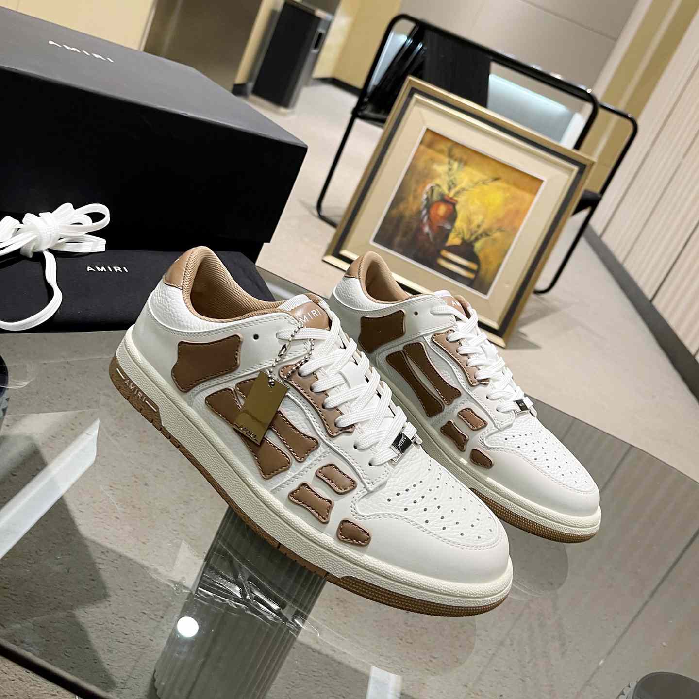 Amiri Skel-Top Low Sneaker(Upon EU Size) - DopestKickz