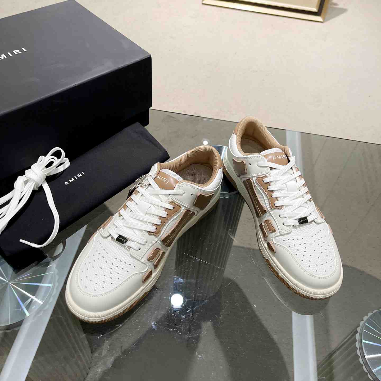 Amiri Skel-Top Low Sneaker(Upon EU Size) - DopestKickz