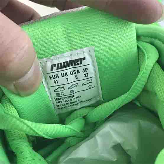 Balenciaga Runner Sneaker In FLuo Green  - DopestKickz