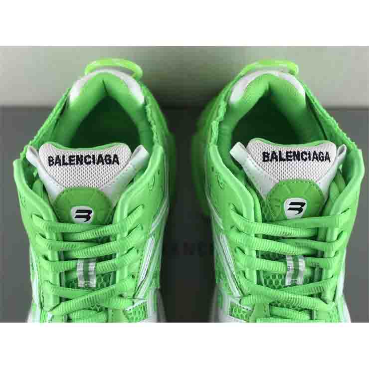 Balenciaga Runner Sneaker In FLuo Green  - DopestKickz