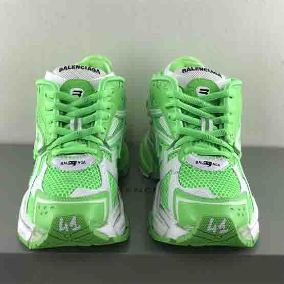Balenciaga Runner Sneaker In FLuo Green  - DopestKickz