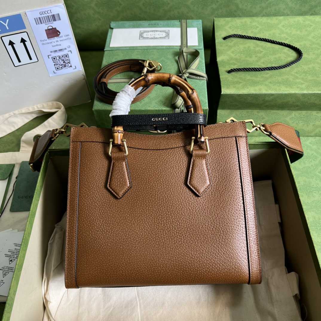 Gucci Diana Small Tote Bag(27-24-11cm) - DopestKickz