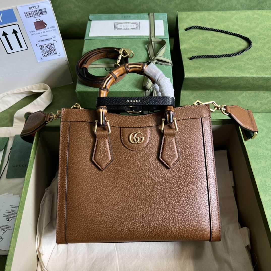 Gucci Diana Small Tote Bag(27-24-11cm) - DopestKickz
