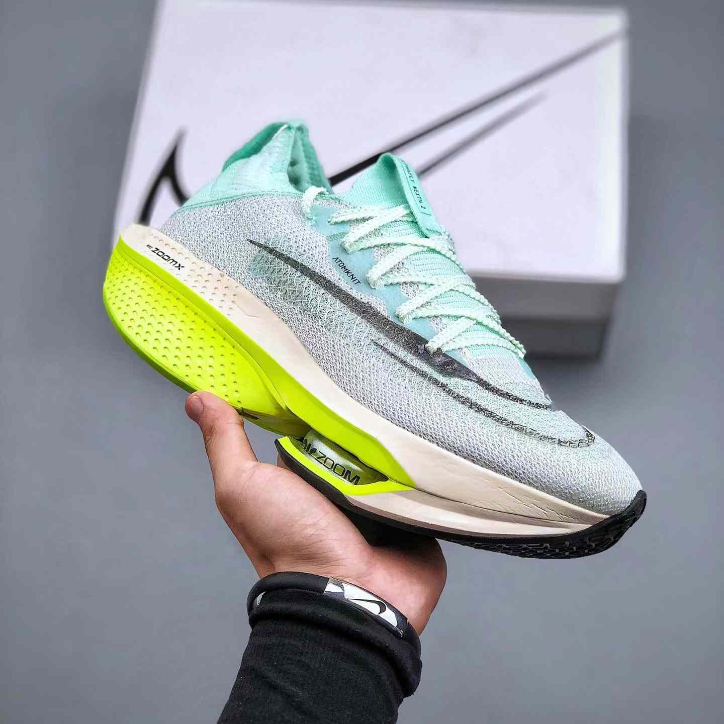 Nike Air Zoom x AlphaFly NEXT% 2"Mint Foam Sneaker     DV9422-300 - DopestKickz