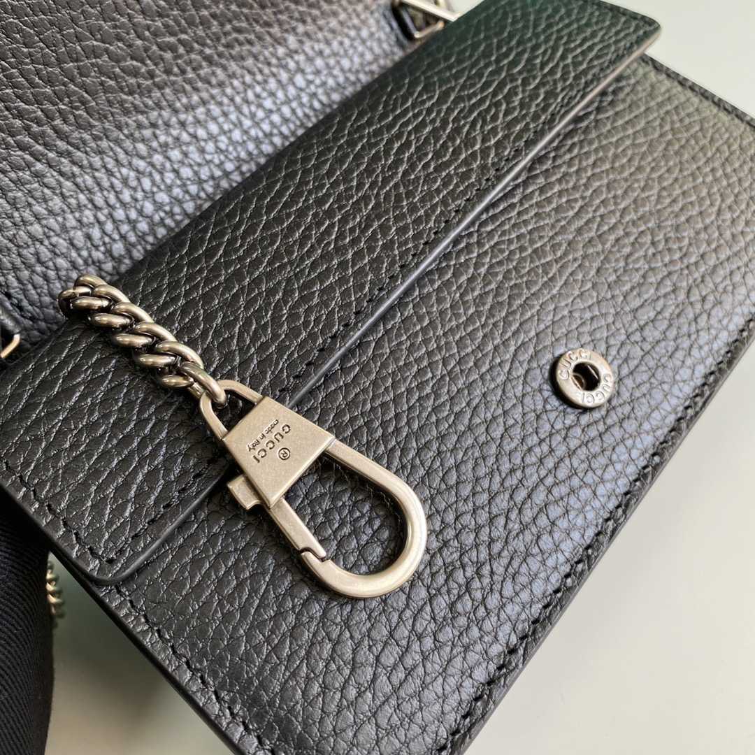 Gucci Dionysus Leather Super Mini Bag(16.5-10-4.5cm)    - DopestKickz
