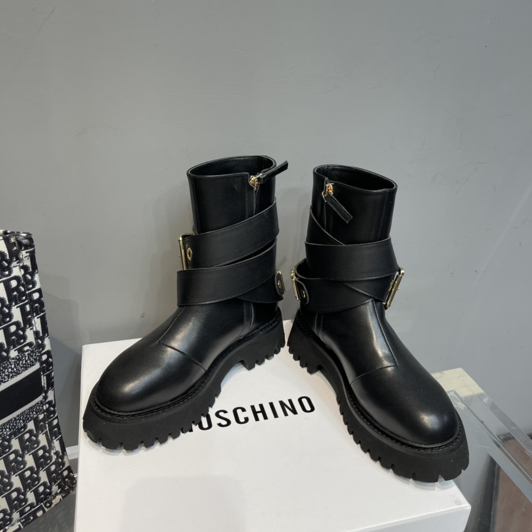 Moschino Ankle Boots - DopestKickz
