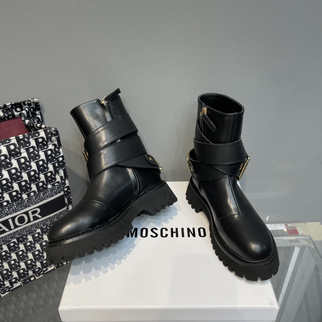 Moschino Ankle Boots - DopestKickz