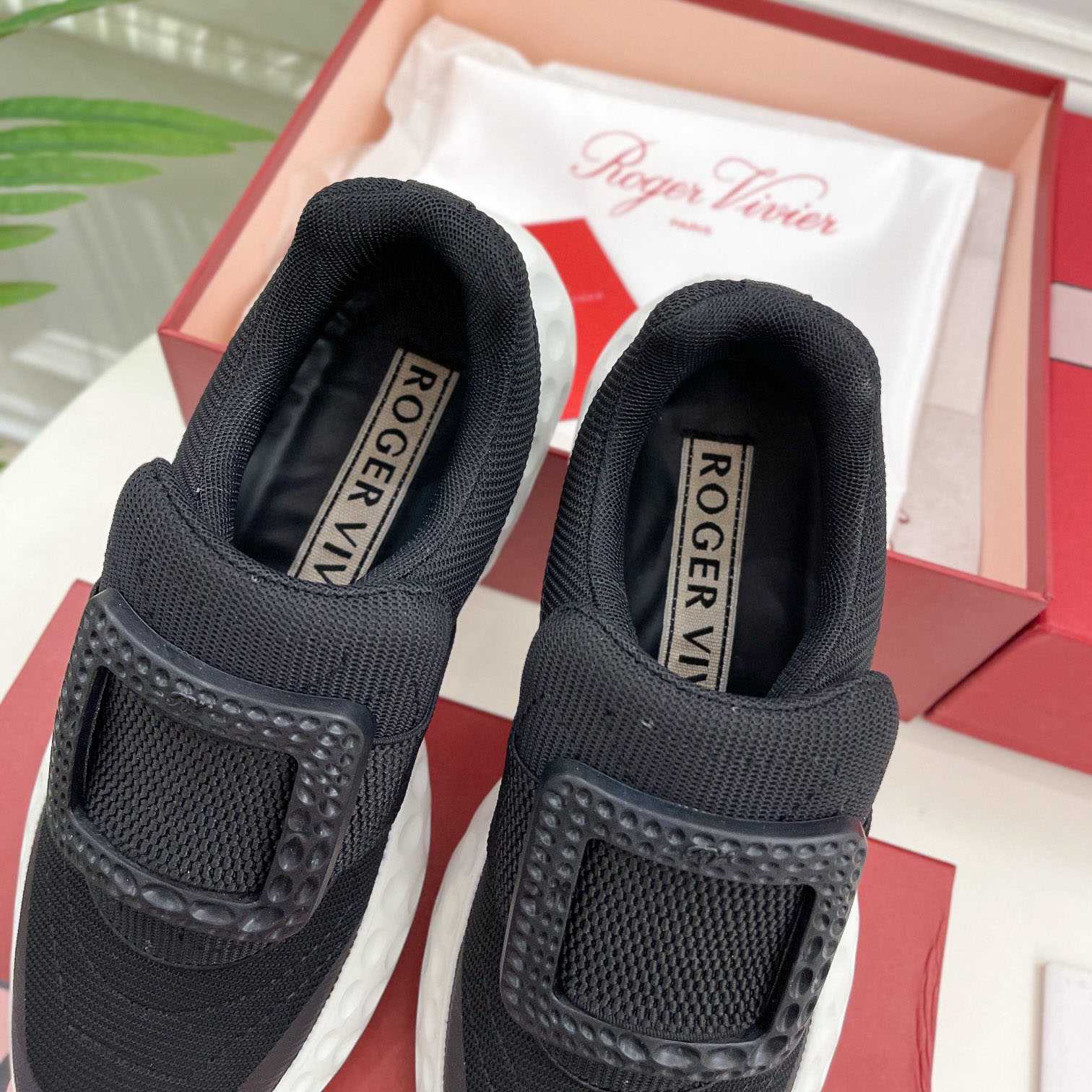 Roger Vivier Viv Run Moonlight Sneaker - DopestKickz