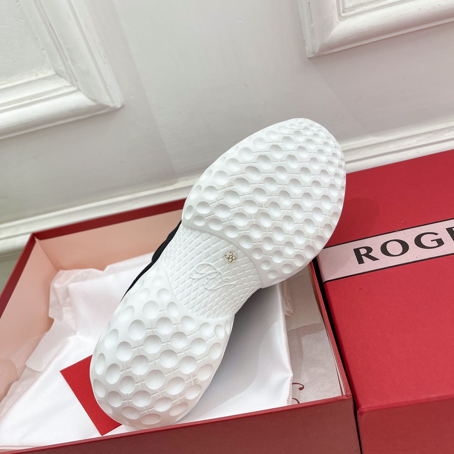 Roger Vivier Viv Run Moonlight Sneaker - DopestKickz