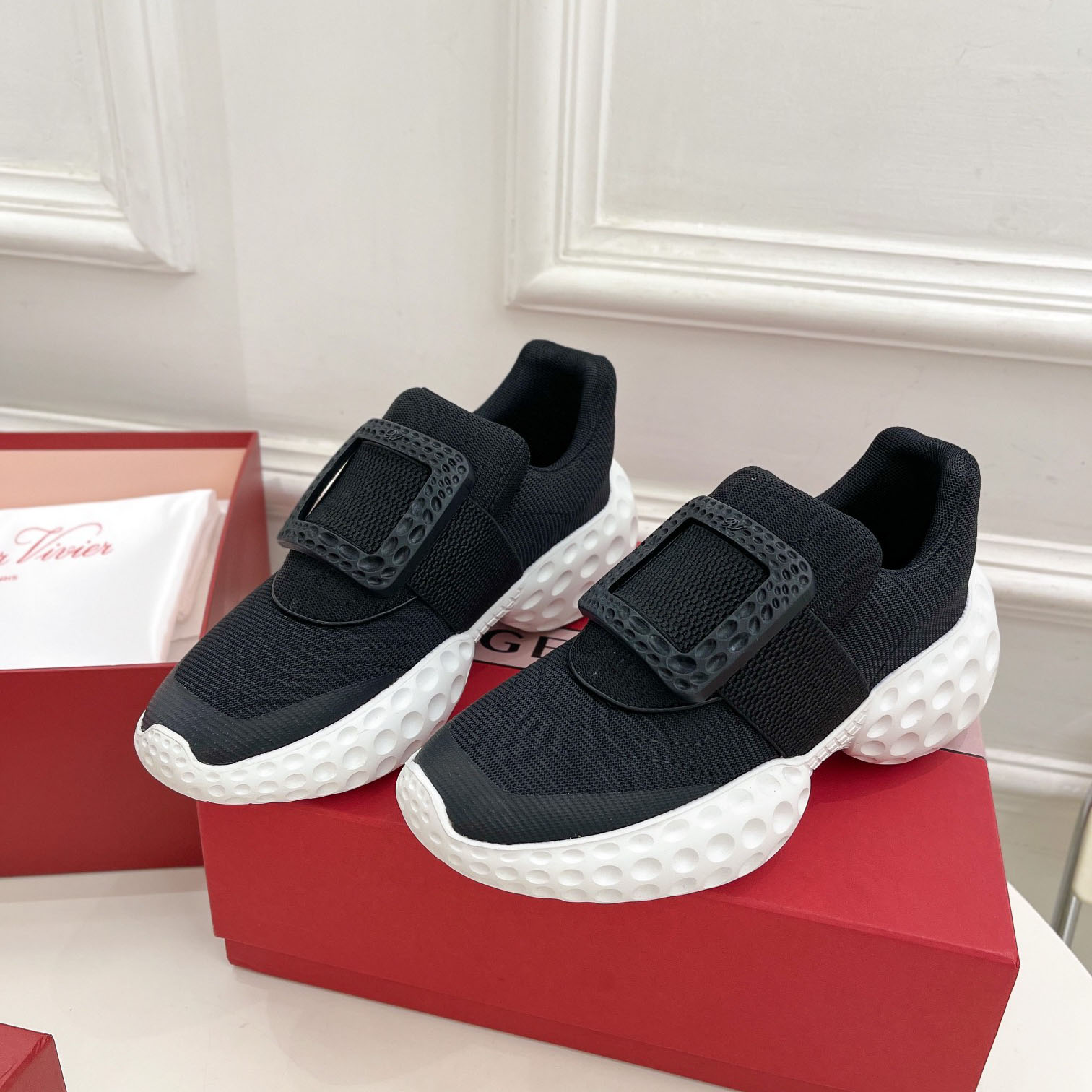 Roger Vivier Viv Run Moonlight Sneaker - DopestKickz